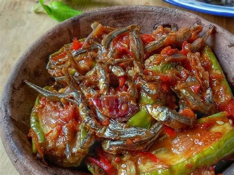 Resep Terong Teri Balado