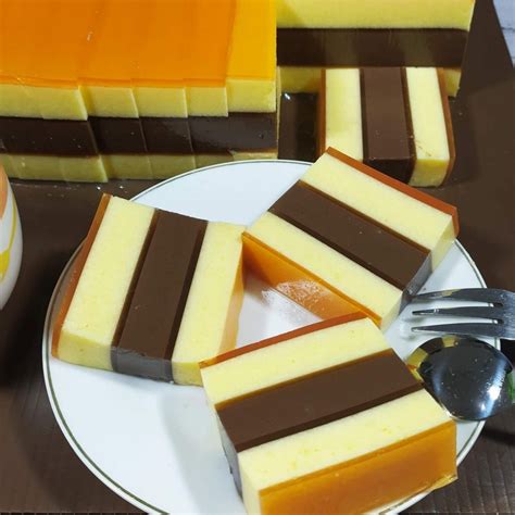 Resep Puding Lapis